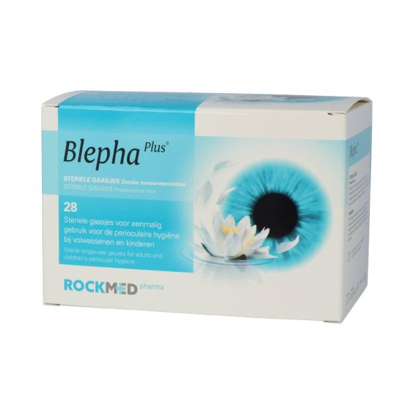 Blepha Plus 28 ooglid reinigingsdoekjes 
