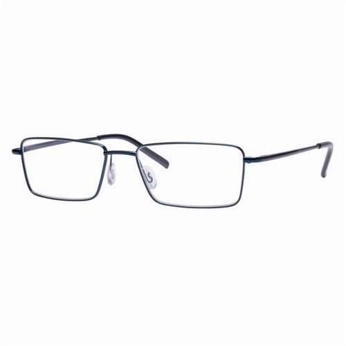Leesbril blauw metaal +1.00