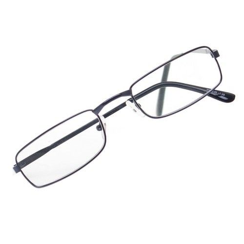 Leesbril metaal bruin/gun +2.50 dpt. 8105