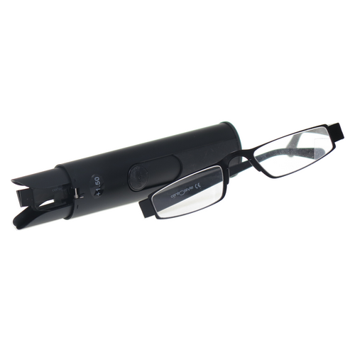 Luxe design leesbril inclusief etui +3.50