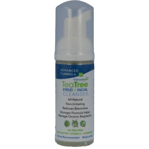 Tea Tree Eyelid Facial cleanser 50 ml.