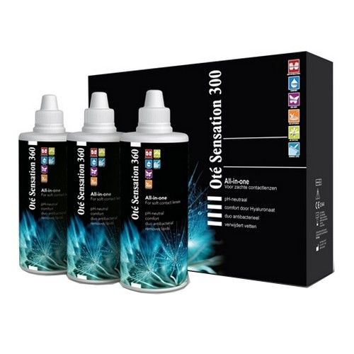 Ote Sensation 3x 300 ml. + lenshouders